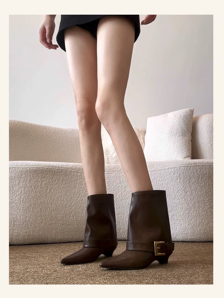 Vintage Slim-Fit Rider Boots S0003