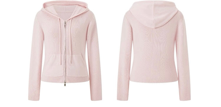 Women’s Soft Pink Knit Cardigan C0009