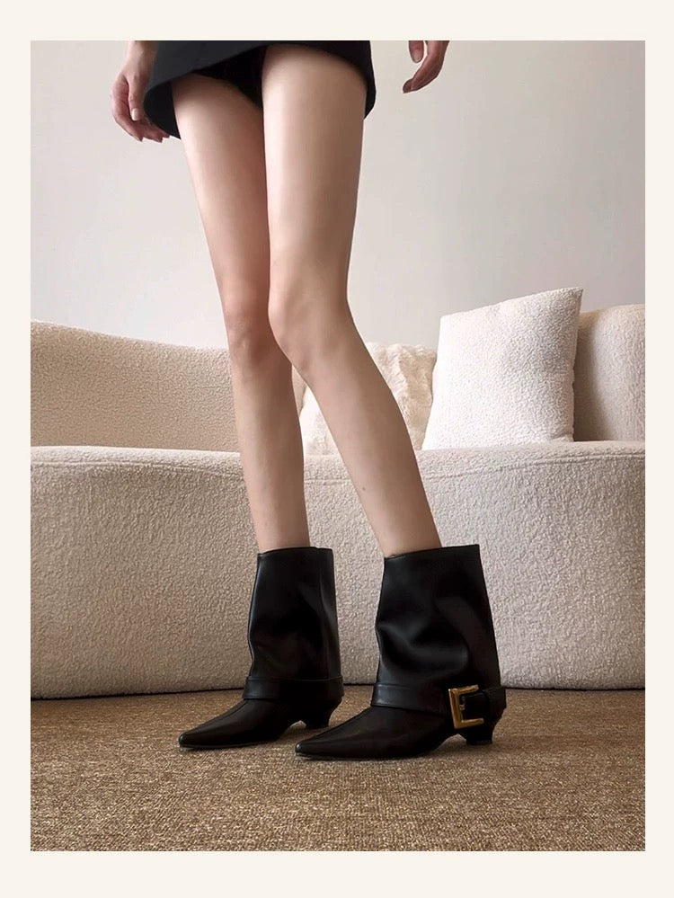 Vintage Slim-Fit Rider Boots S0003