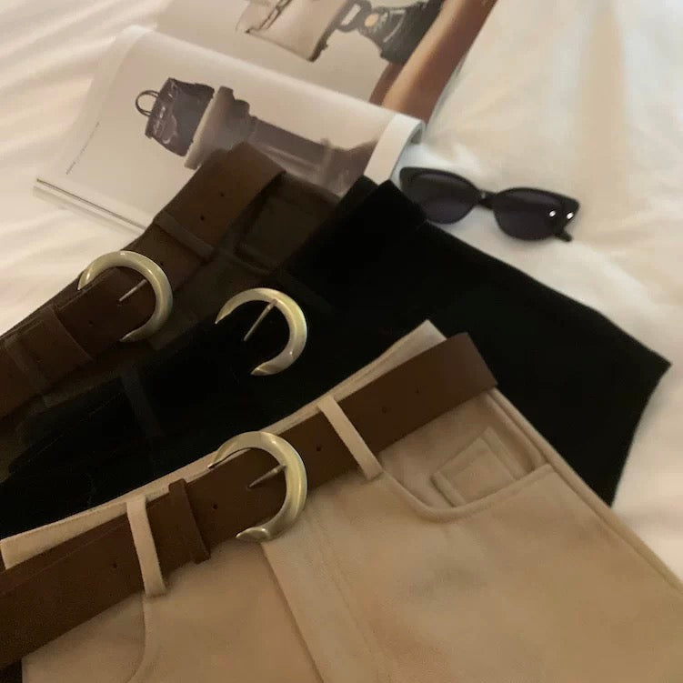 High-Waisted Slimming Casual Shorts C0016