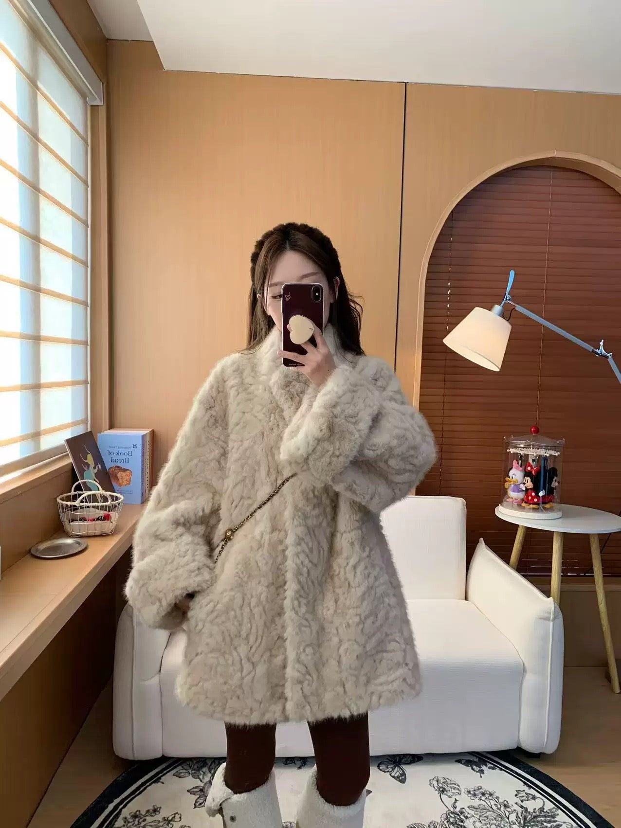 Women’s Fleece Teddy Coat C0032