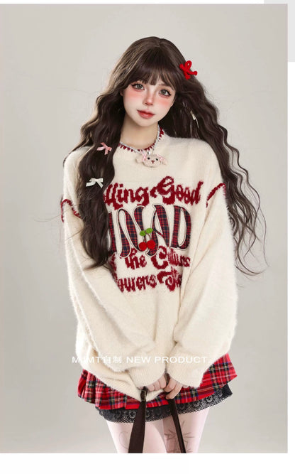 Women’s Vintage USA-Style Embroidered Knit C0022