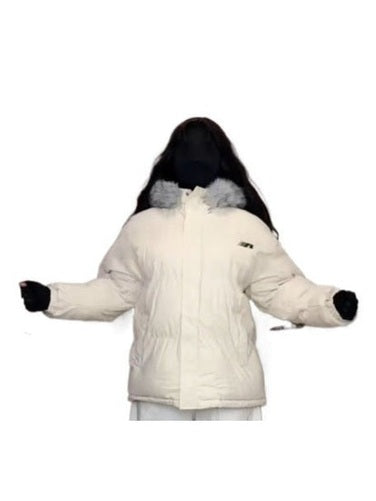 High fluffy down jacket C0086