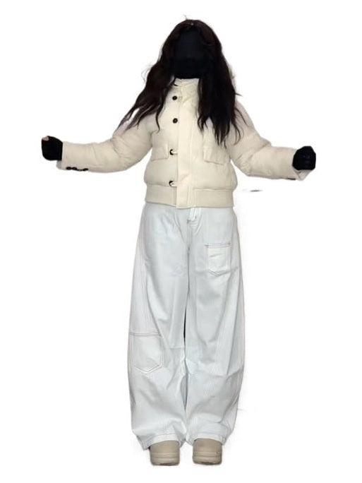 Hooded short cotton suit C0079