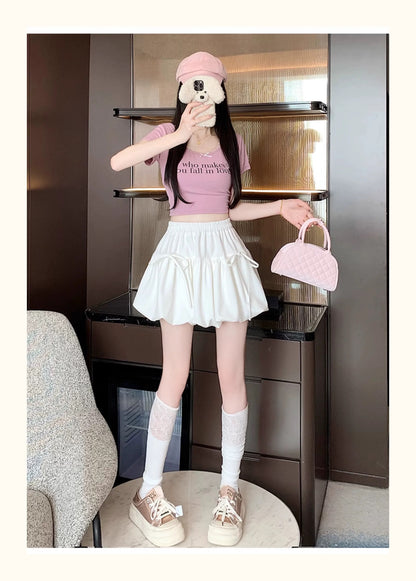 Women’s Ballet-Style Tulip Hem Skirt C0012