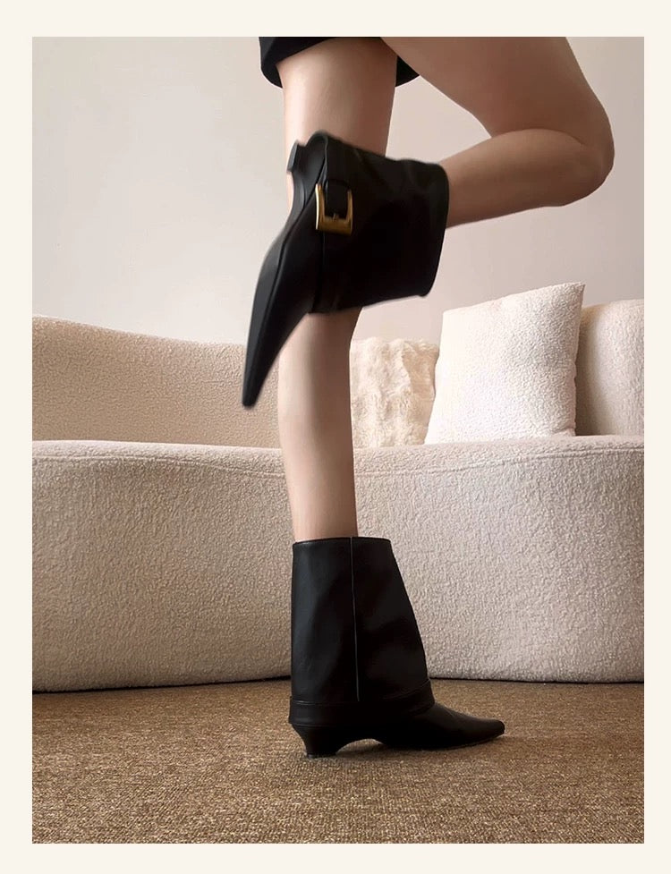 Vintage Slim-Fit Rider Boots S0003