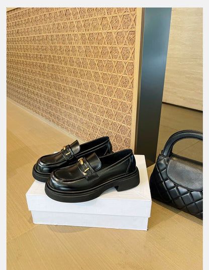 Women’s Vintage British Platform Oxfords S0004