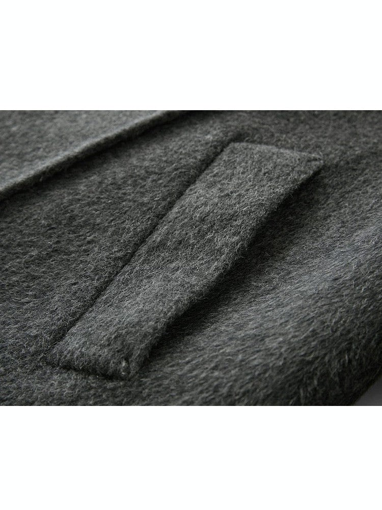 Women’s Chic Mid-Length Wool Jacket C0034