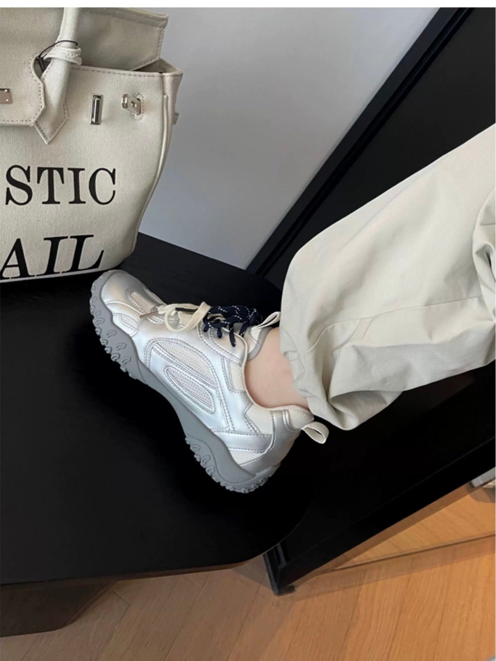 7cm Hidden Elevator Retro Trainer Shoes S0010