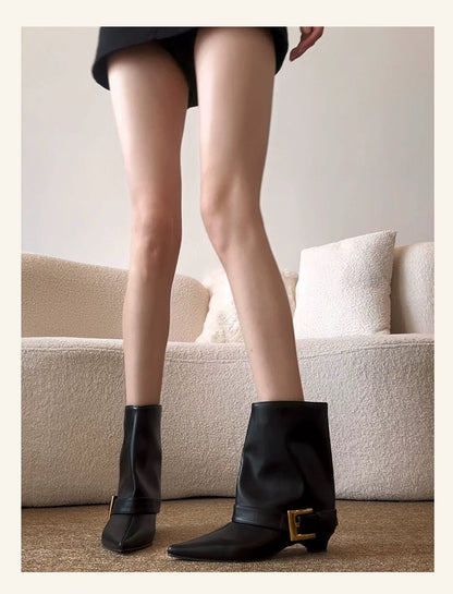 Vintage Slim-Fit Rider Boots S0003