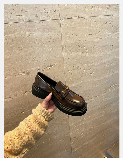 Women’s Vintage British Platform Oxfords S0004