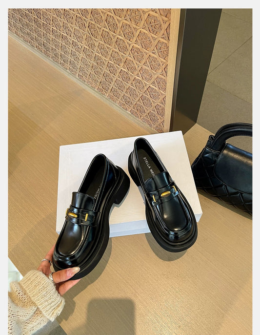 Women’s Vintage British Platform Oxfords S0004