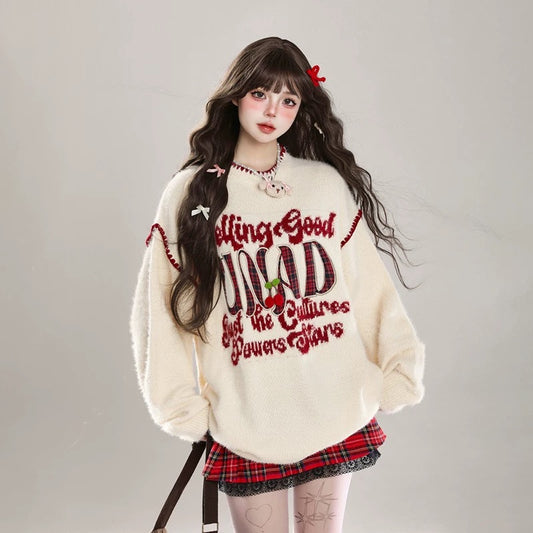 Women’s Vintage USA-Style Embroidered Knit C0022