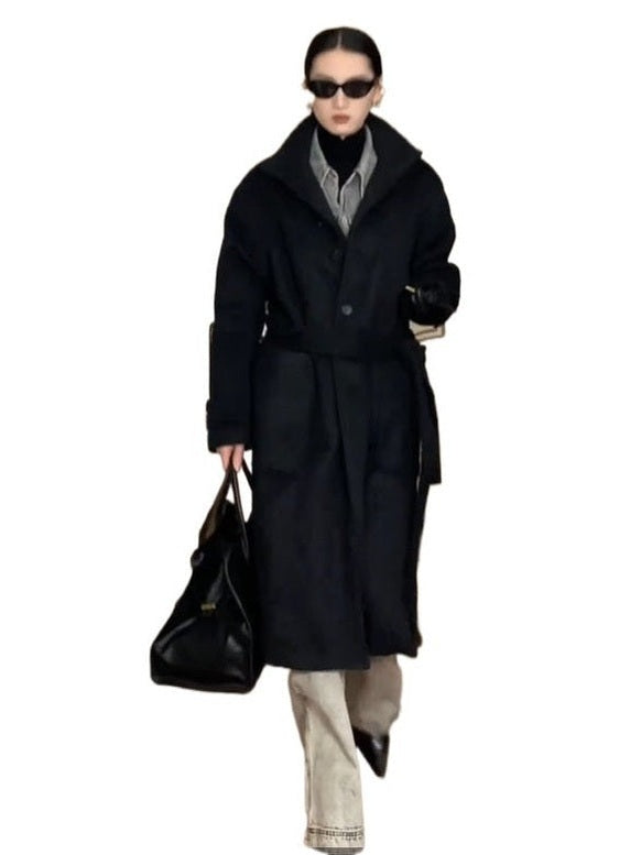 Balmacan stand-up coat f0268