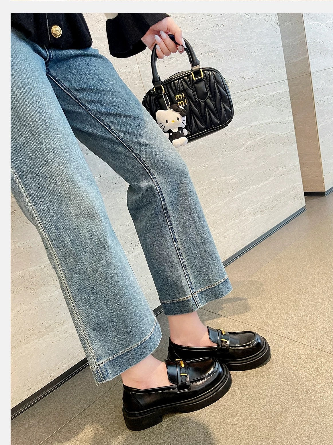 Women’s Vintage British Platform Oxfords S0004