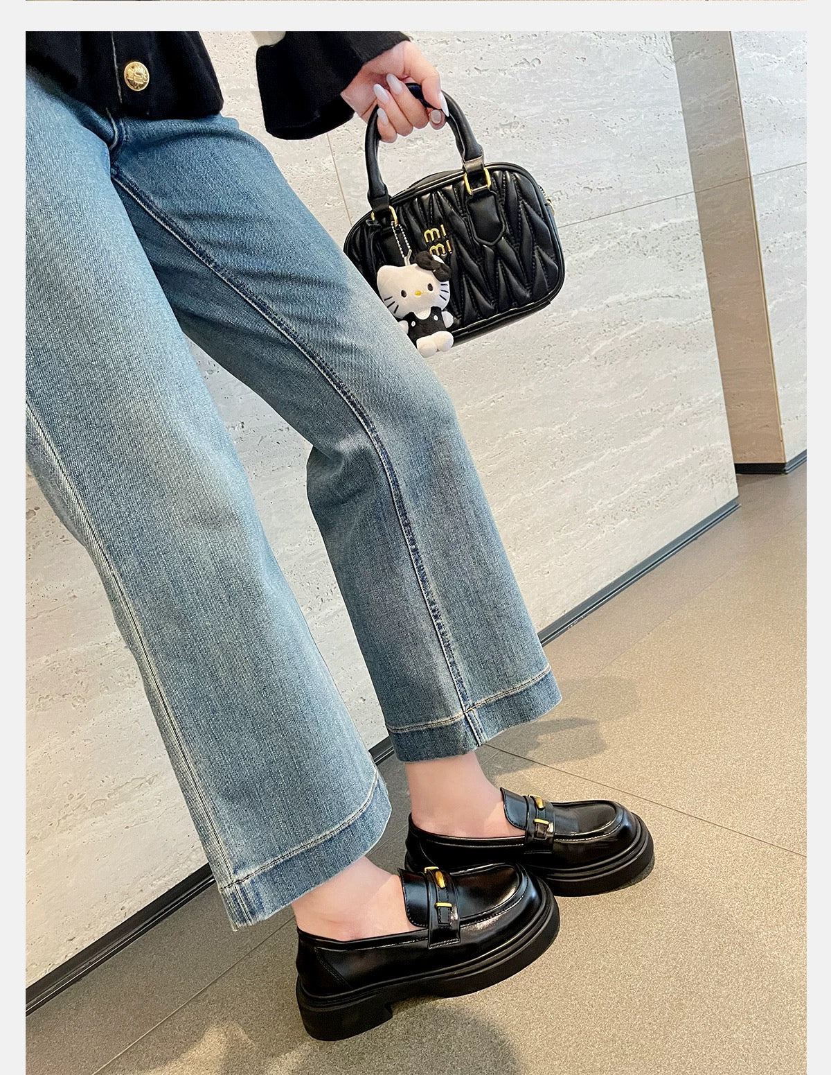 Women’s Vintage British Platform Oxfords S0004