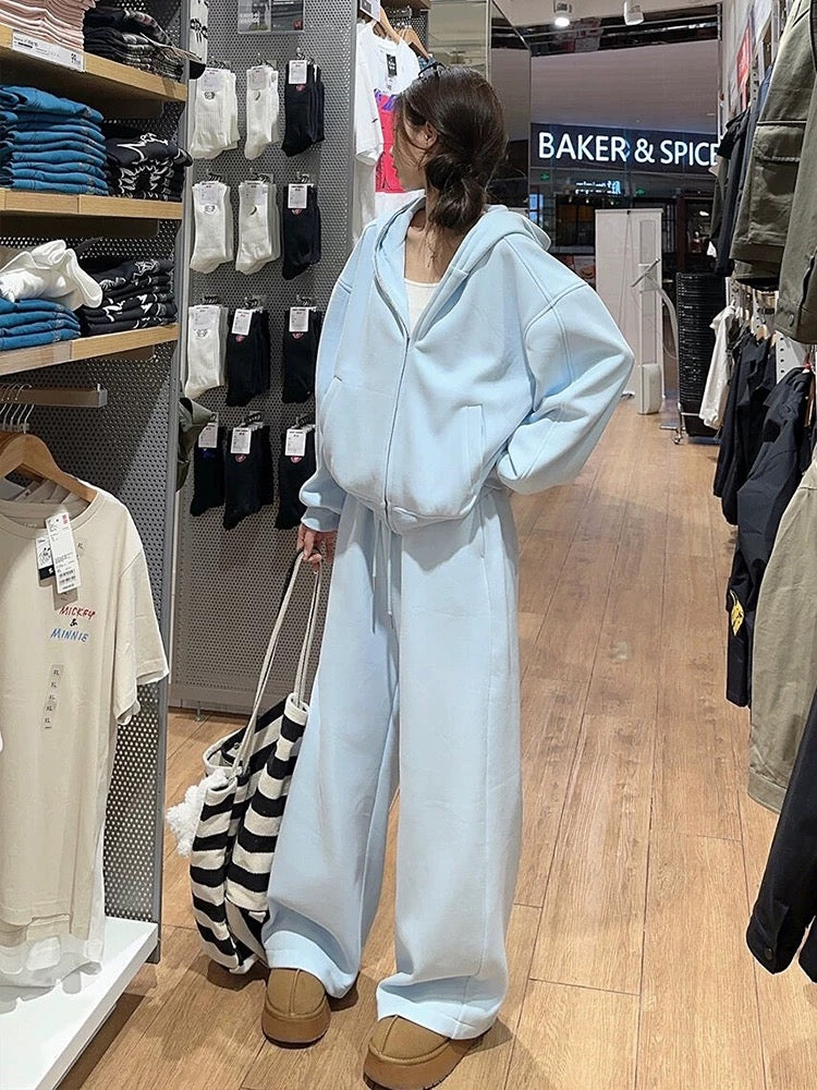 Women’s Sports Hoodie & Sweatpants Set C0023