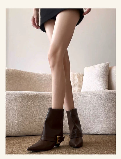 Vintage Slim-Fit Rider Boots S0003