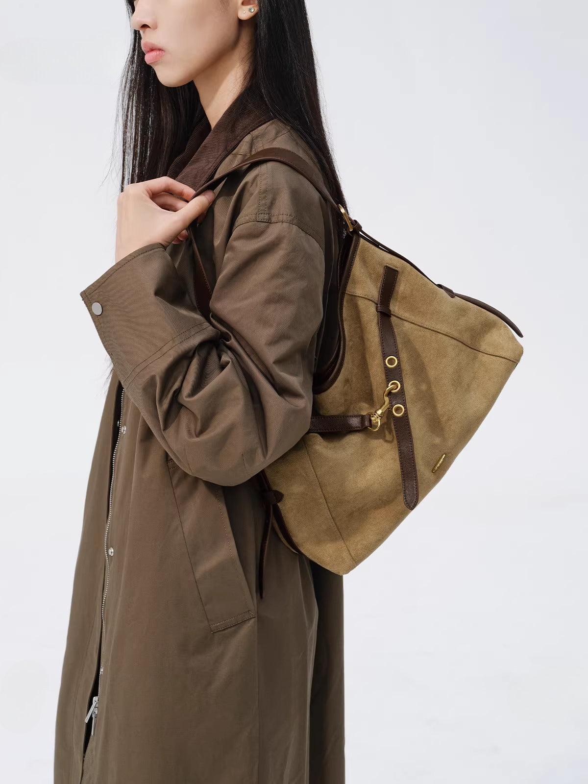 Tote large capacity shoulder messenger bag b0314