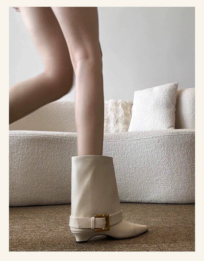 Vintage Slim-Fit Rider Boots S0003