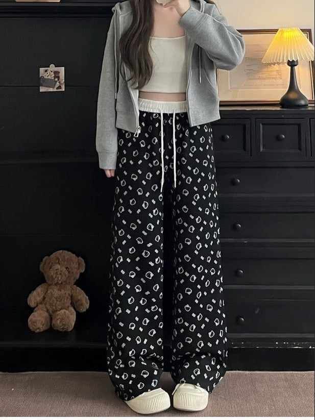 Loose-Fit Casual Sport Joggers C0043