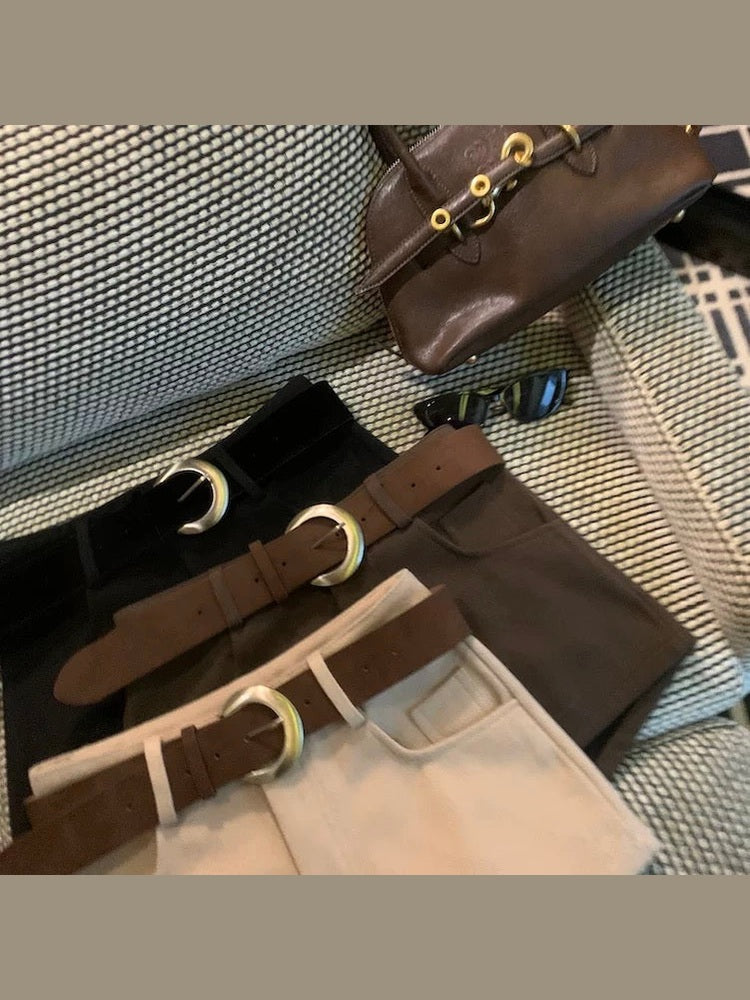 High-Waisted Slimming Casual Shorts C0016