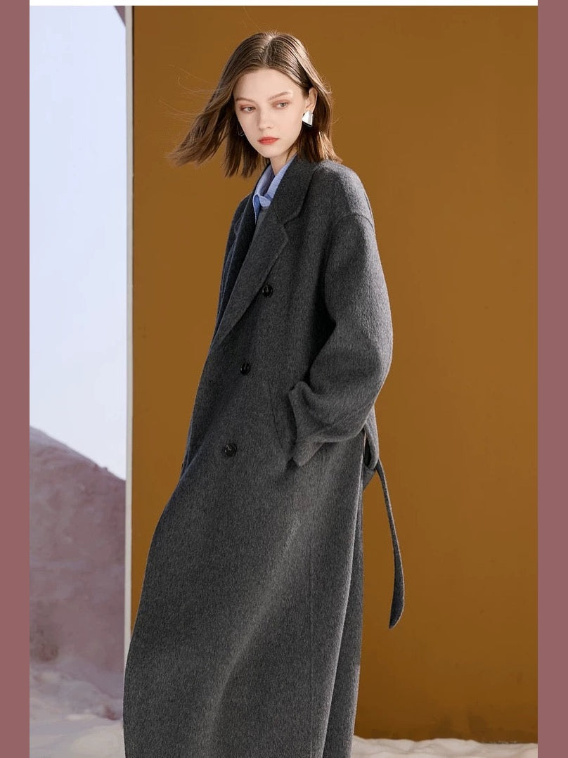 Women’s Chic Mid-Length Wool Jacket C0034