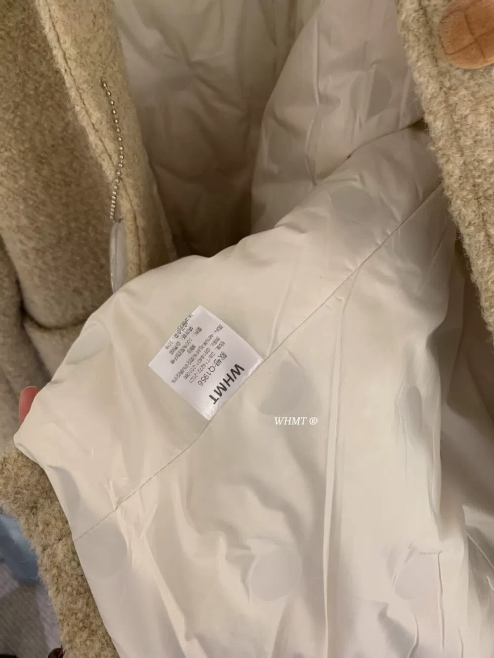 Korean Lapel Mid-Length Thickened Down Coat C0029