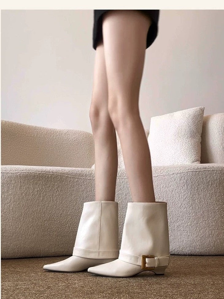 Vintage Slim-Fit Rider Boots S0003