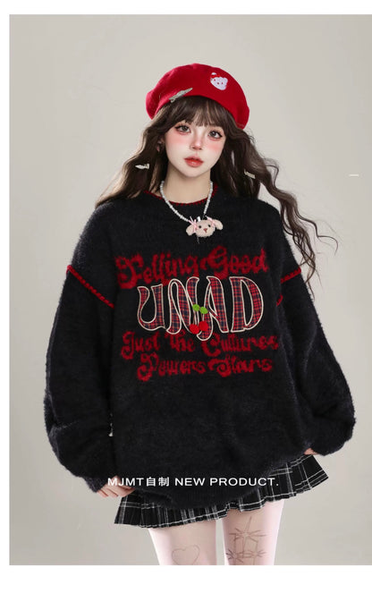 Women’s Vintage USA-Style Embroidered Knit C0022