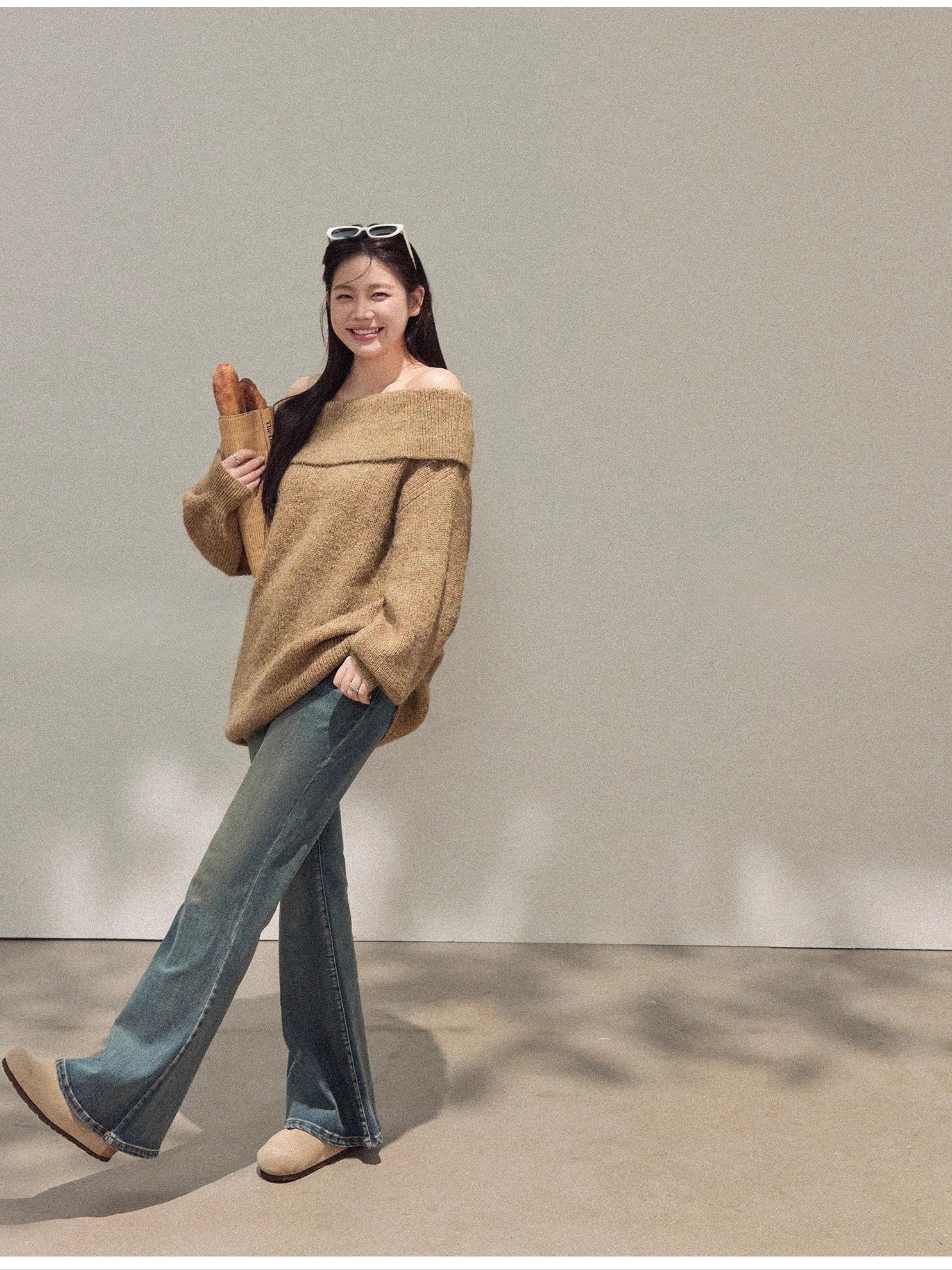 Micro-pull jeans B002