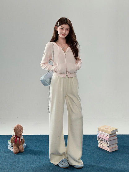 Women’s Soft Pink Knit Cardigan C0009