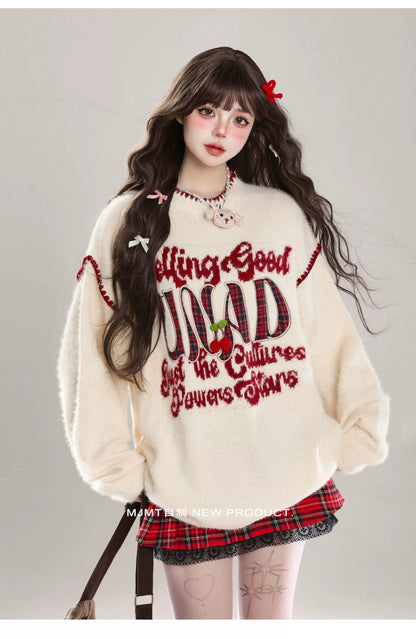 Women’s Vintage USA-Style Embroidered Knit C0022