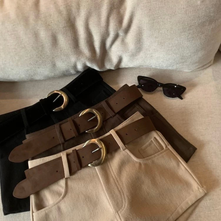 High-Waisted Slimming Casual Shorts C0016