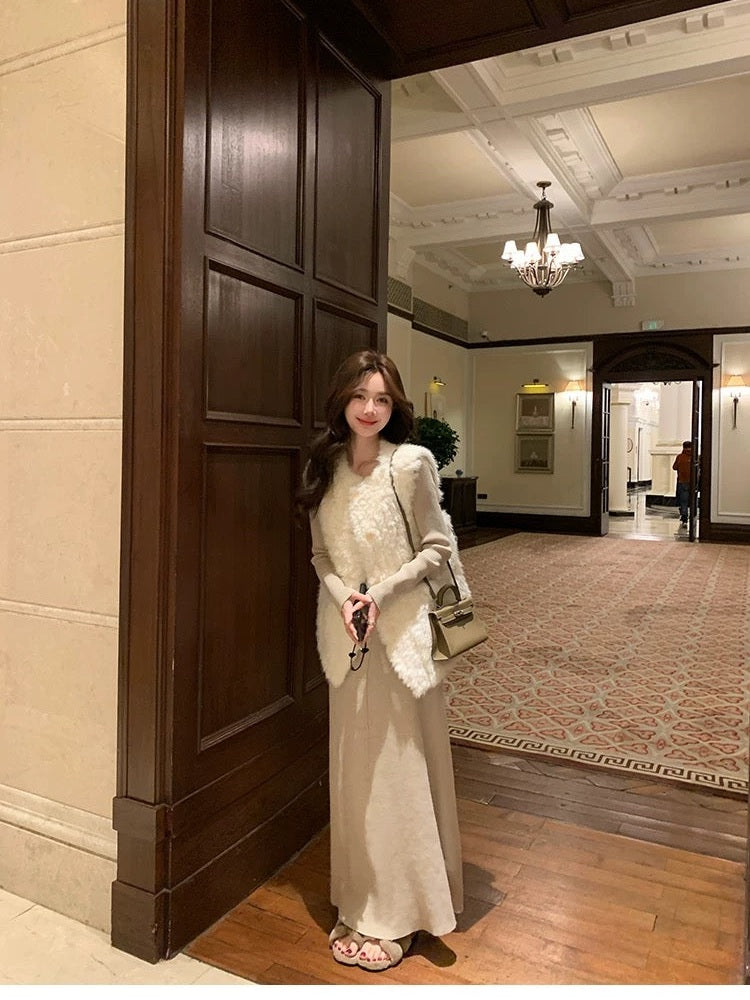 Women’s Sherpa Fleece Thermal Vest C0004