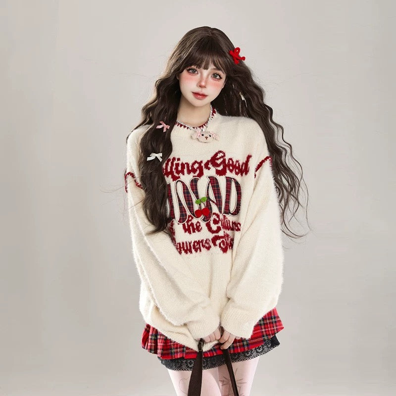 Women’s Vintage USA-Style Embroidered Knit C0022