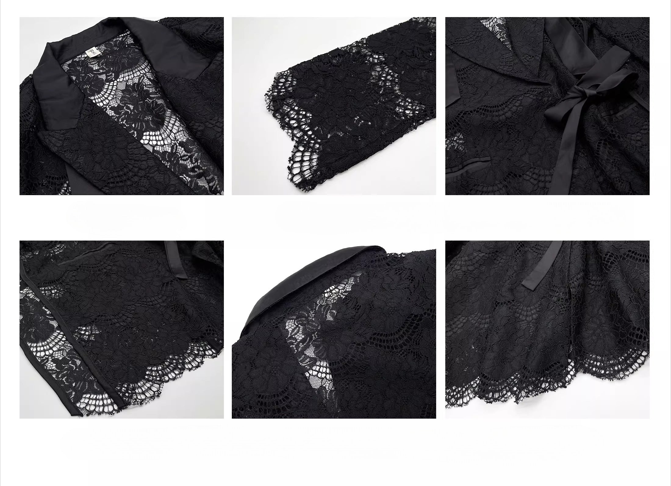 Black design cut-out blazer FE0491