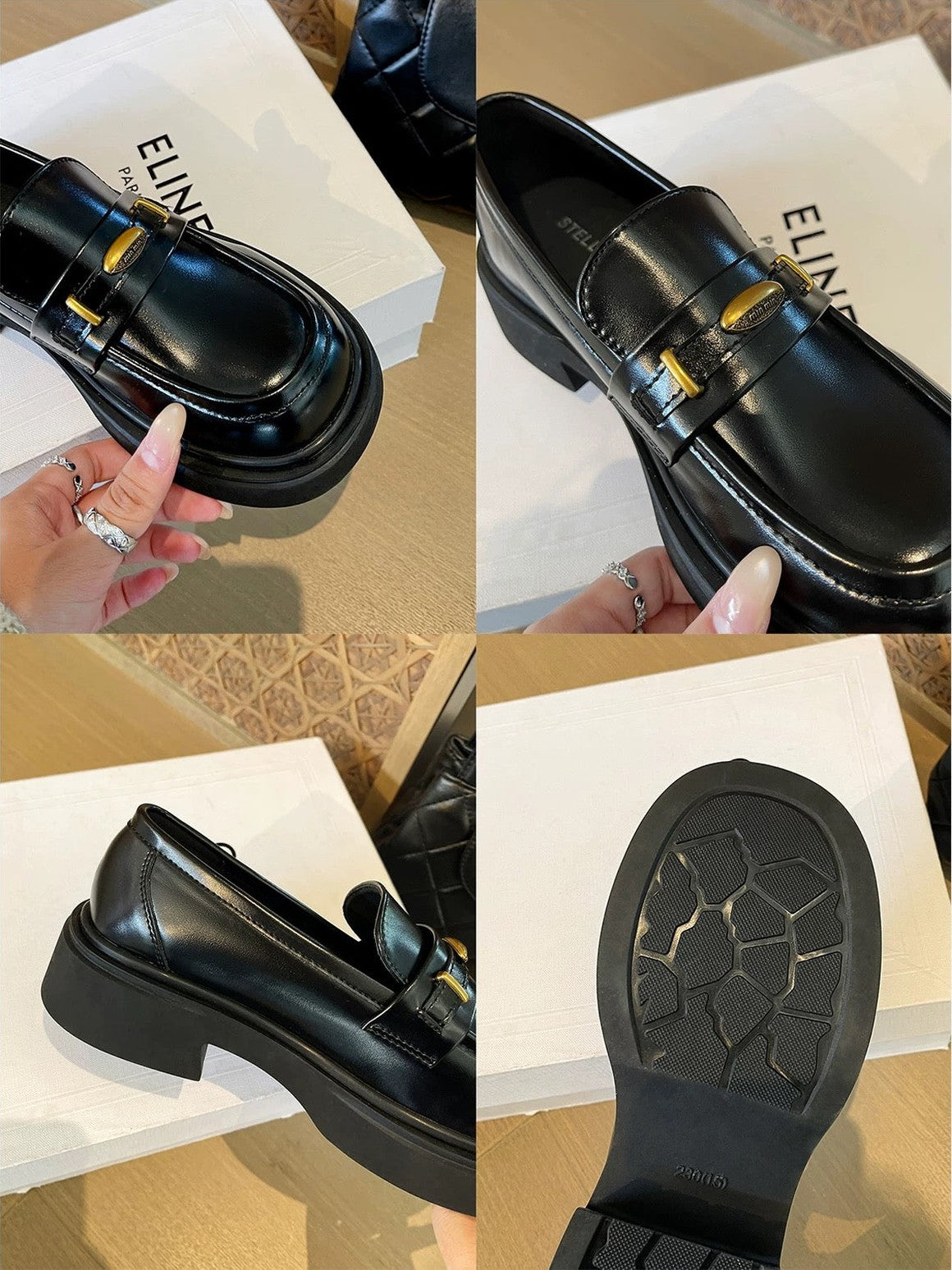 Women’s Vintage British Platform Oxfords S0004