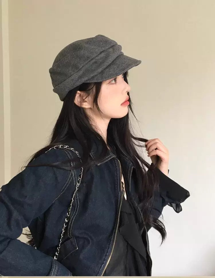 Women’s Japanese Designer-Inspired Yamamoto Beret A001