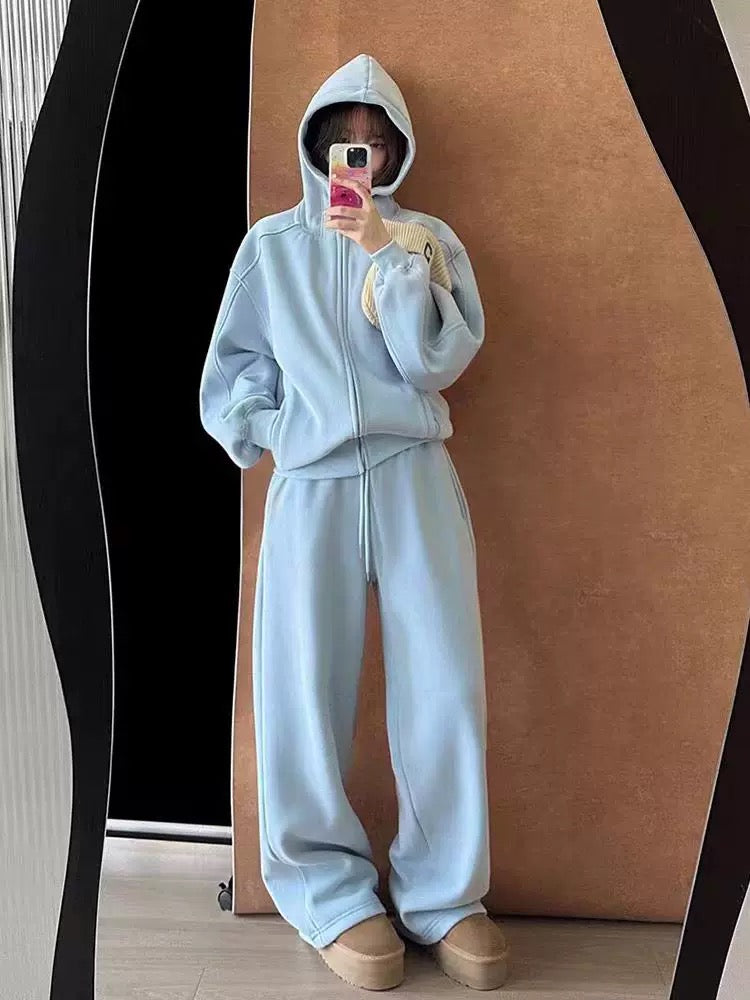 Women’s Sports Hoodie & Sweatpants Set C0023