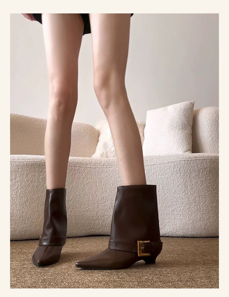 Vintage Slim-Fit Rider Boots S0003