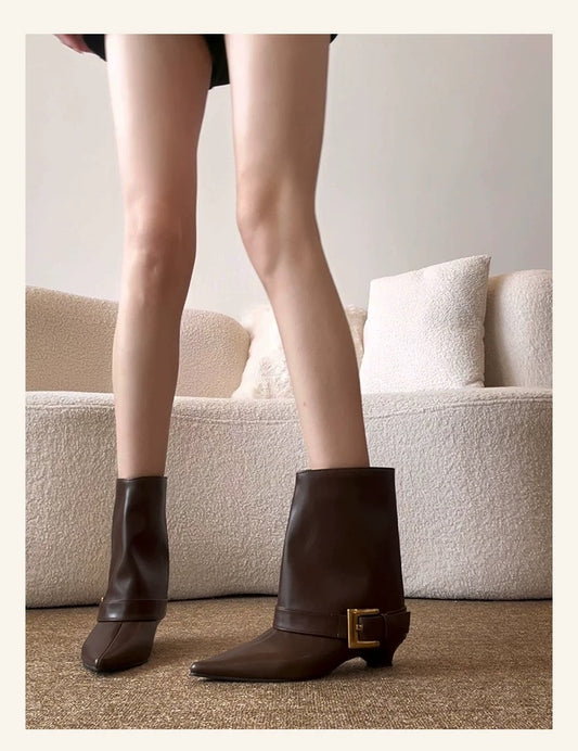 Vintage Slim-Fit Rider Boots S0003