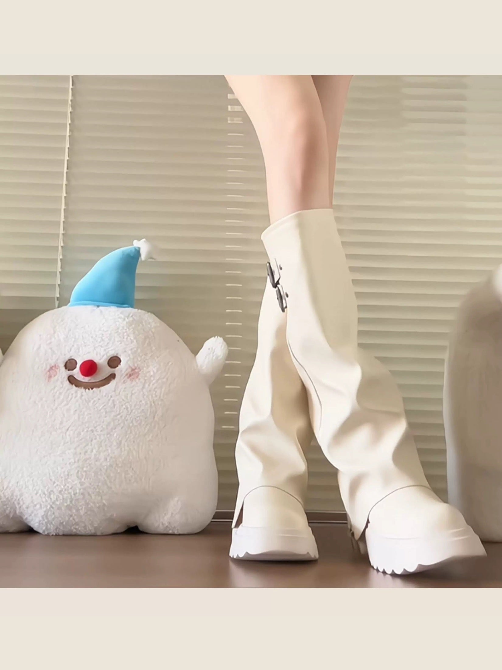 Women’s High-Knee Fashion Rider Boots S0001