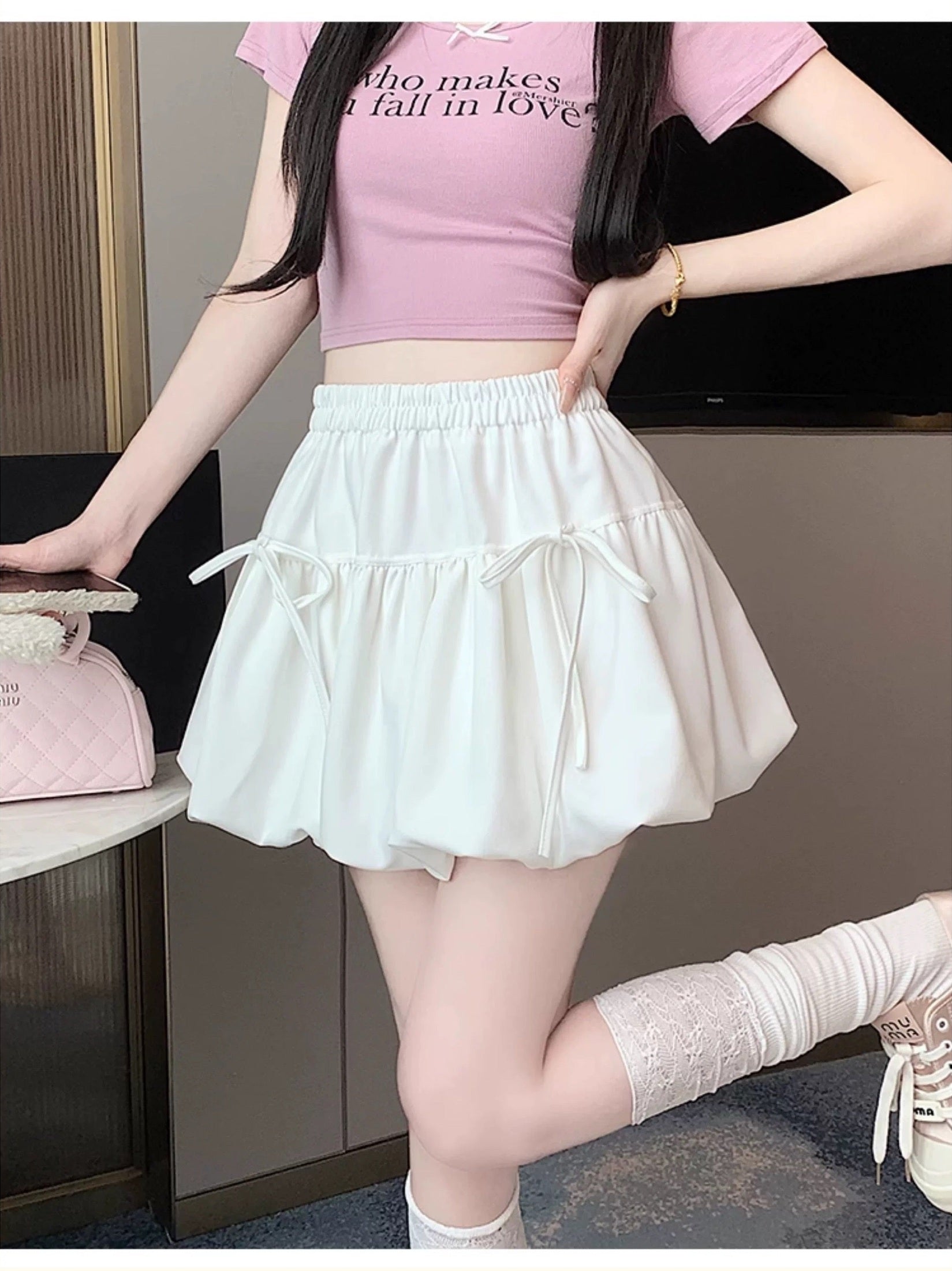 Women’s Ballet-Style Tulip Hem Skirt C0012