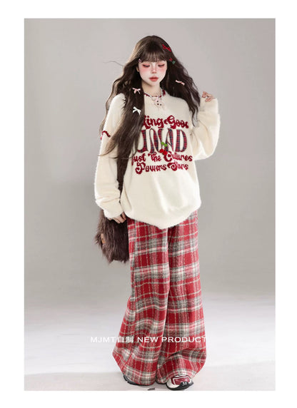 Women’s Vintage USA-Style Embroidered Knit C0022