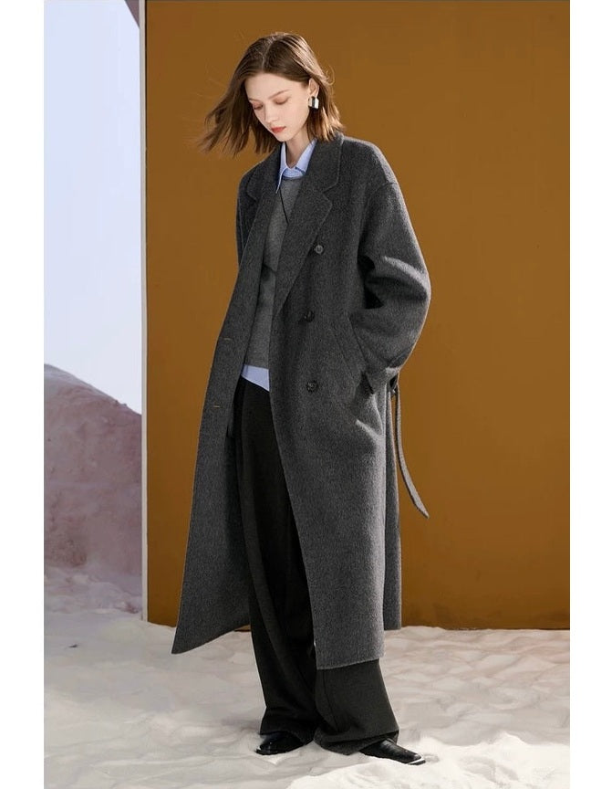 Women’s Chic Mid-Length Wool Jacket C0034