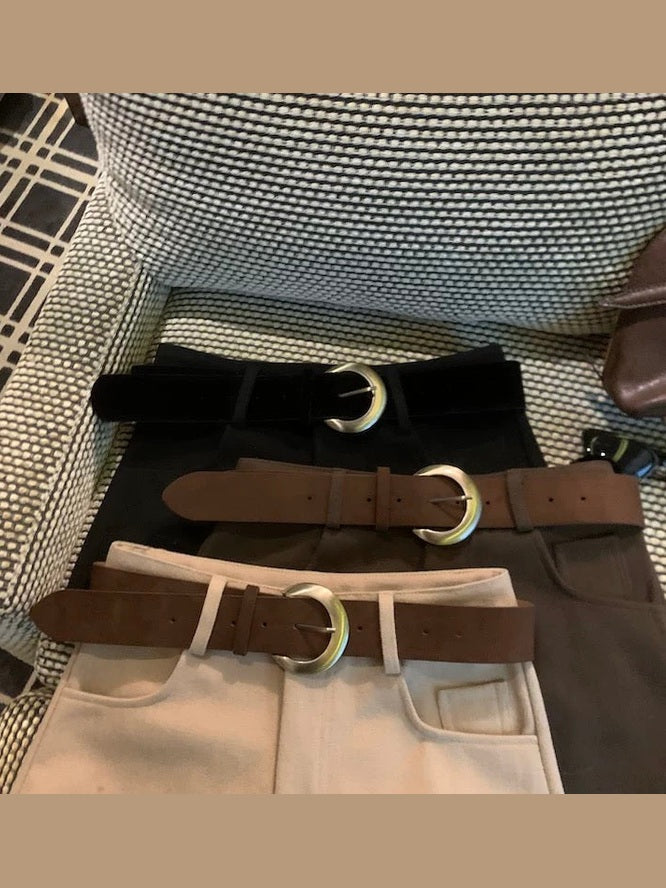 High-Waisted Slimming Casual Shorts C0016