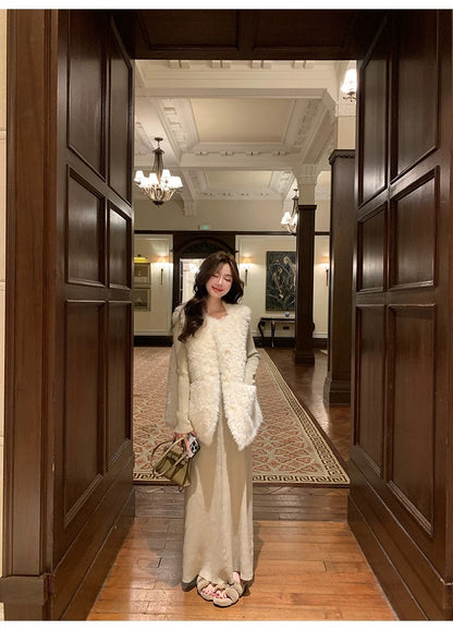 Women’s Sherpa Fleece Thermal Vest C0004