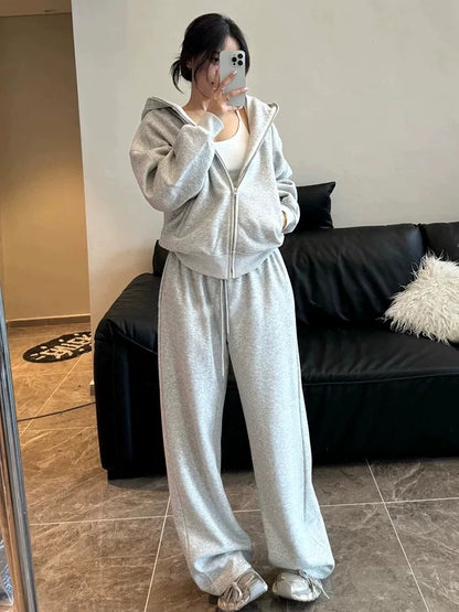 Women’s Sports Hoodie & Sweatpants Set C0023