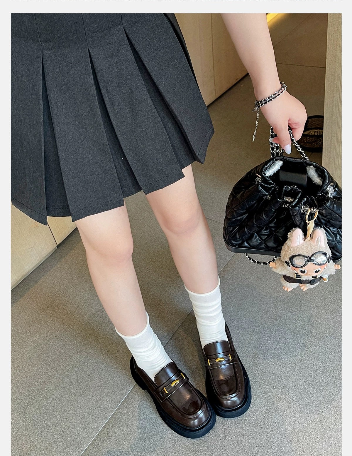 Women’s Vintage British Platform Oxfords S0004